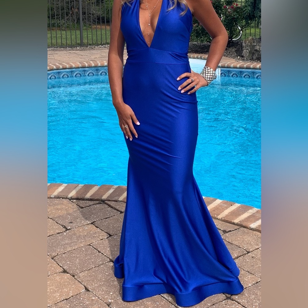 Jessica Angel royal blue dress